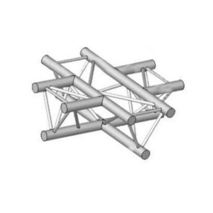 Angle triangulaire ASX41 - Gris - 4D 90°