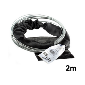Elingue Polyester Noir - CMU:1T - 2.0M
