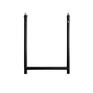 Structure aluminium en U - Noir