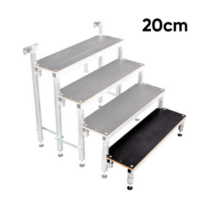 Marche pour praticable - Hauteur de 20Cm