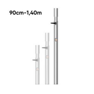 Pieds de praticables - Ajustable de 0.9-1.4m