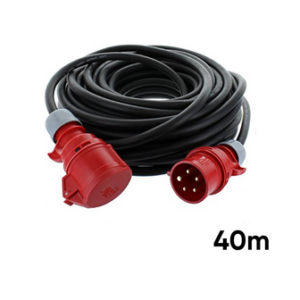 Prolongateur 5G2.5 - 40M - 16A (3P+N+T) M/F